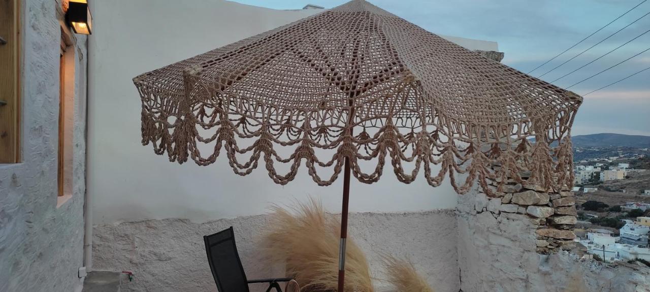 Ferienwohnung Clockwise Earthy Vibe House In Apano Chora Ano Syros Exterior foto